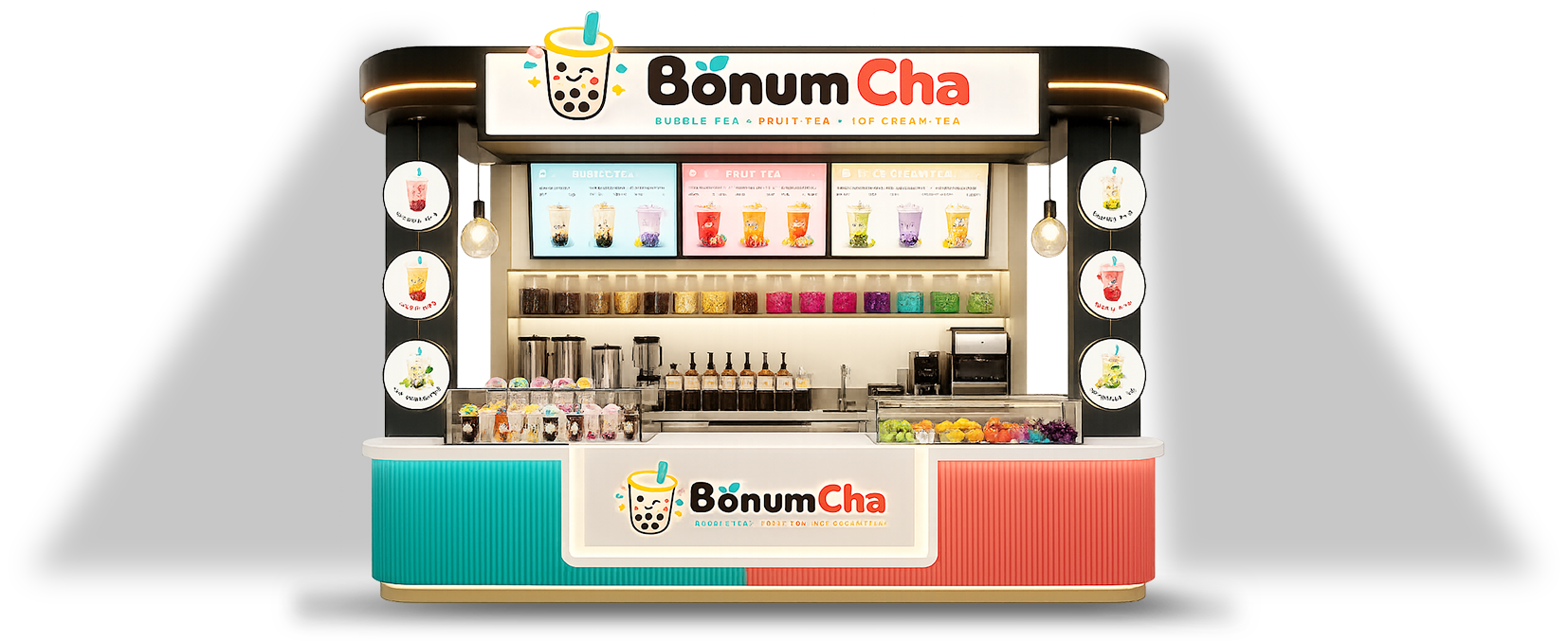 Bonum Cha bubble tea kiosk