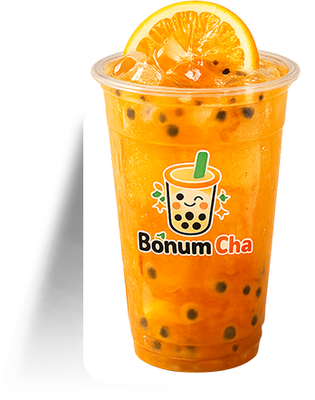 Orange fruit tea